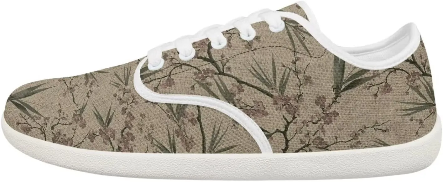 Women's Fashion Shoe Low-top Sneakers Lace up Casual Tennis Shoes for Daily Work Travel SizeUS 6-13.5