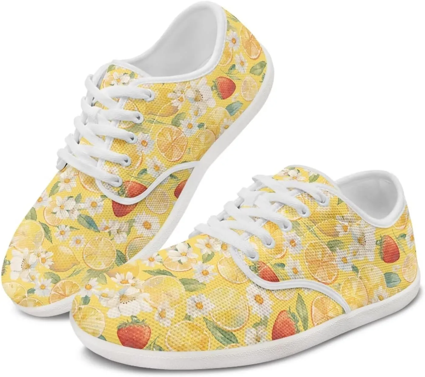 Women's Fashion Shoe Low-top Sneakers Lace up Casual Tennis Shoes for Daily Work Travel SizeUS 6-13.5