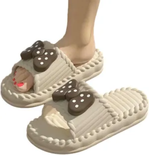 Women'S Flip Flops Outdoor Eva Non-Slip Beach Slides Soft Comfort Sandals Home Shower Slippers
