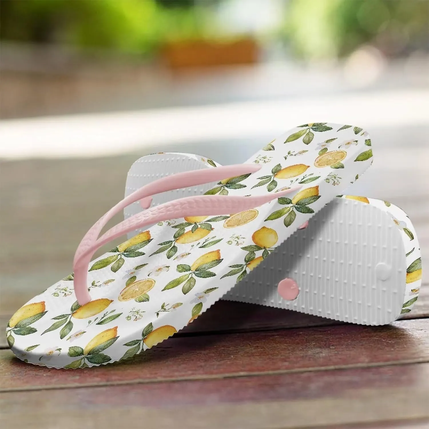 Women's Flip Flops Sandals, Soft Beach Pool Pink Thong Sandals Slide Shoes EUR Size 35 36 37 38 39 40