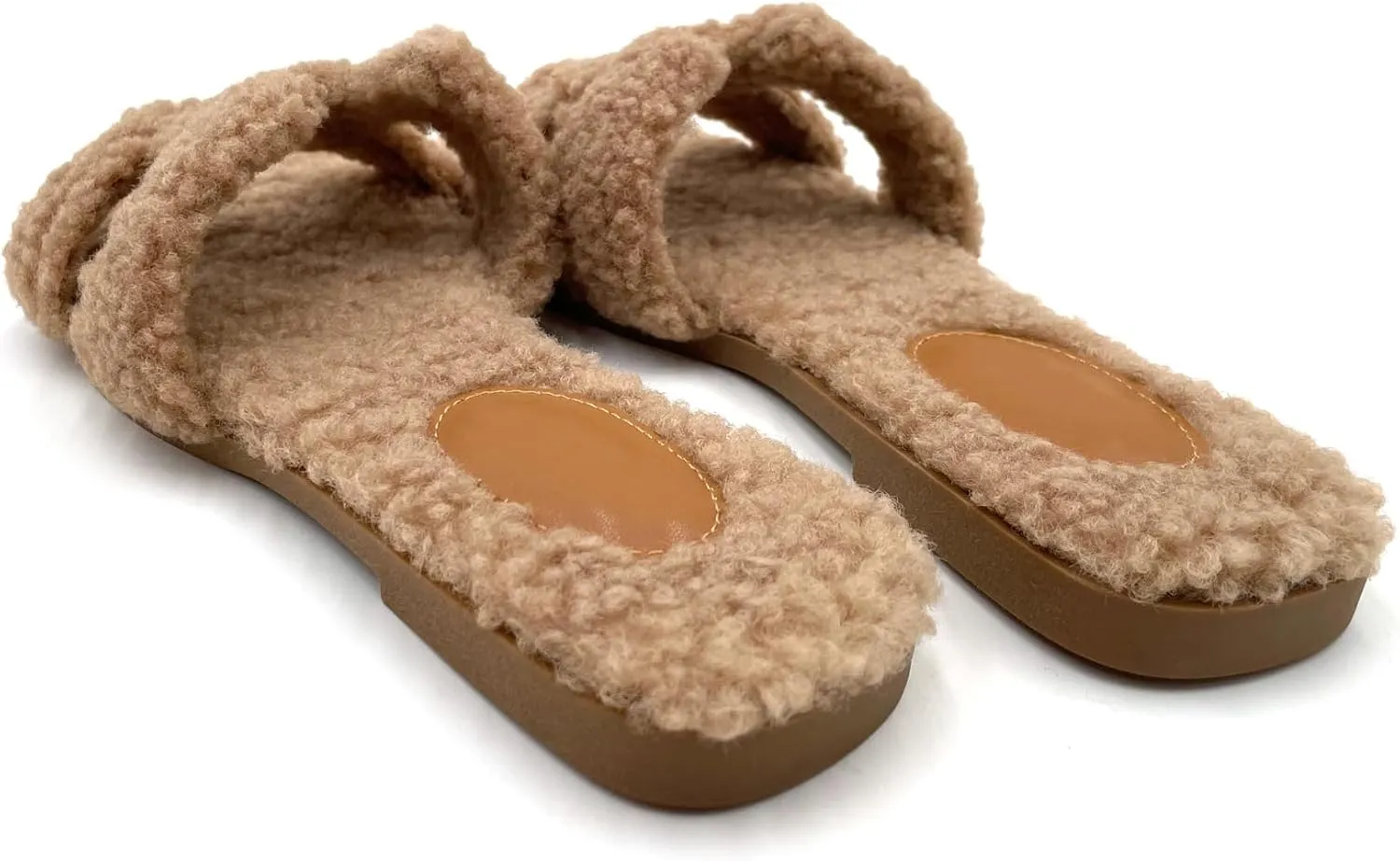 Women's Furry Slippers: Versatile Indoor/Outdoor Slippers with Plush Cotton Upper and Soft Sole - Perfect for Parties, Gatherings, Casual Wear, Vacations, and Beach Days