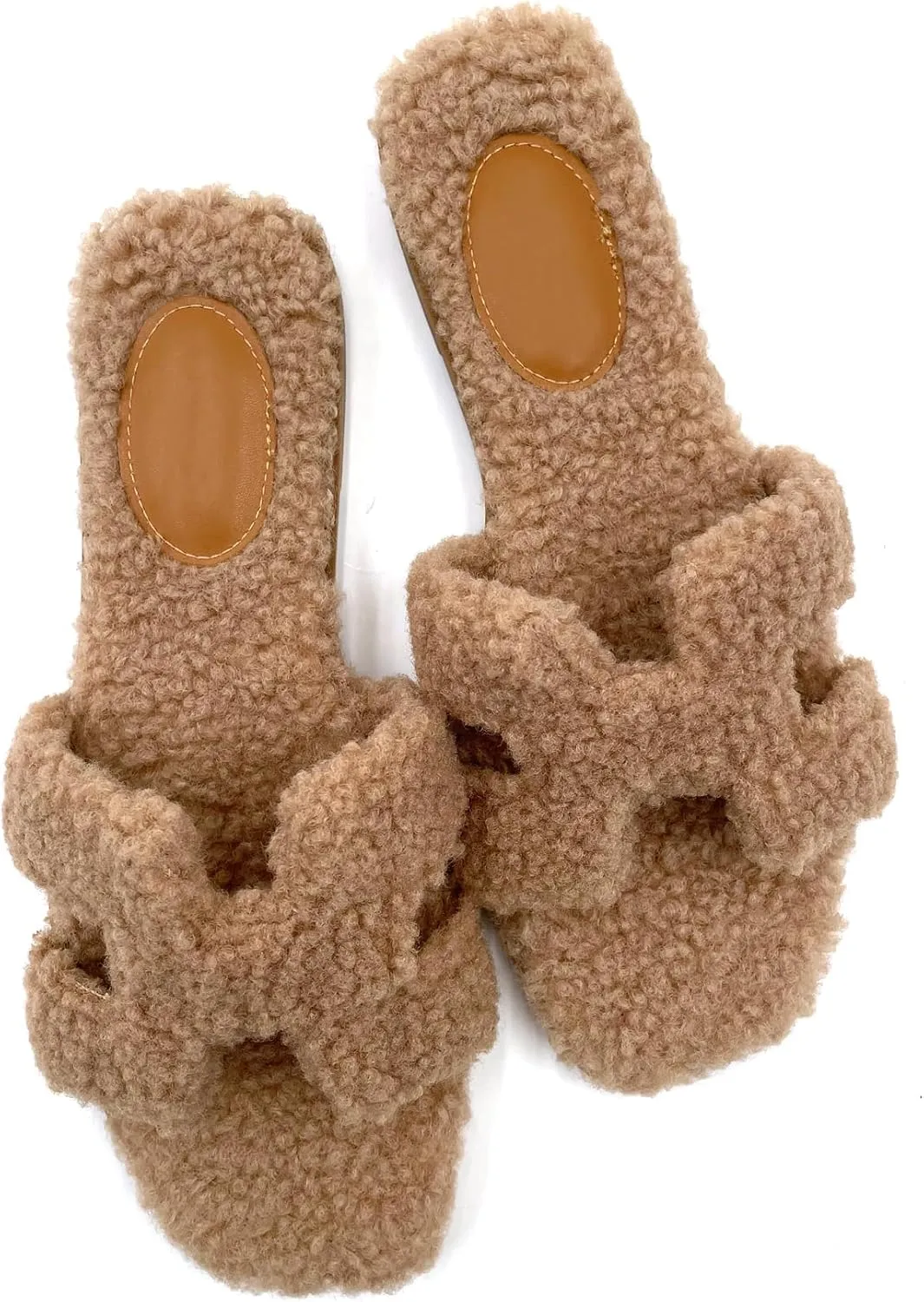 Women's Furry Slippers: Versatile Indoor/Outdoor Slippers with Plush Cotton Upper and Soft Sole - Perfect for Parties, Gatherings, Casual Wear, Vacations, and Beach Days