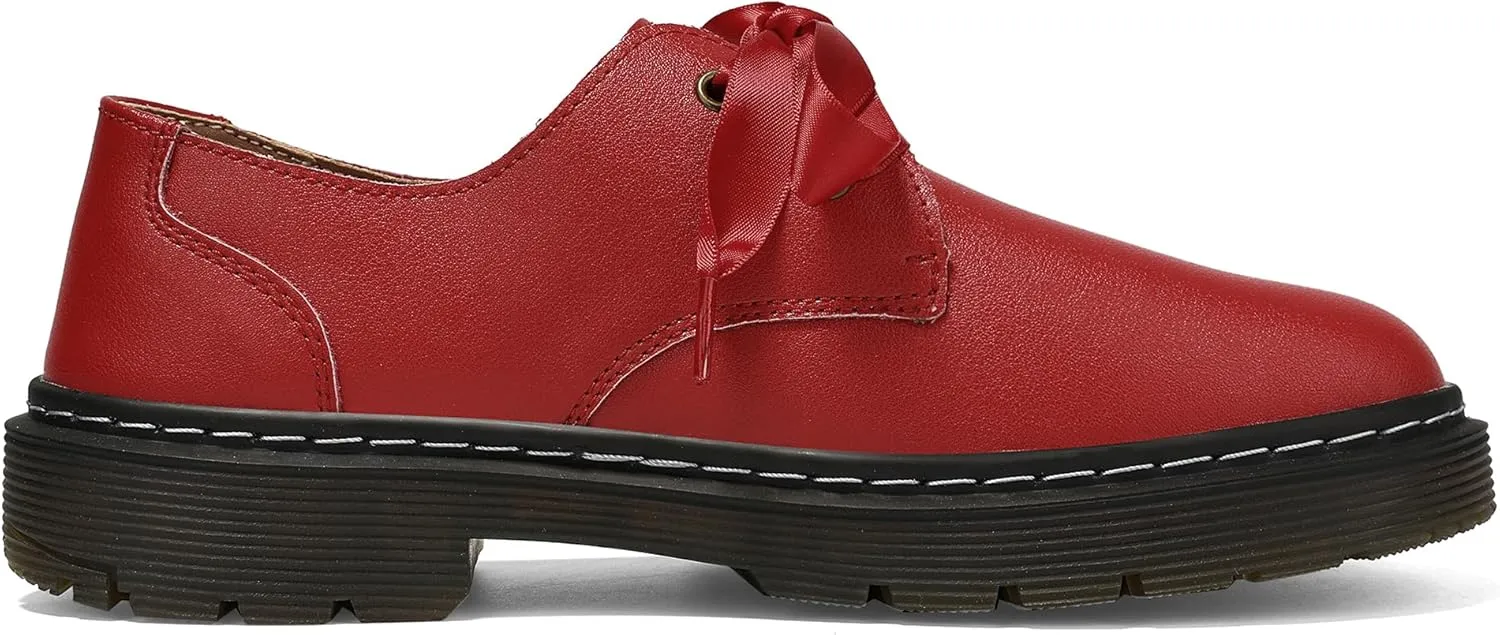 Women's Lace-up Loafers Slip-on Comfortable & Light-Weight Office Dress Shoes