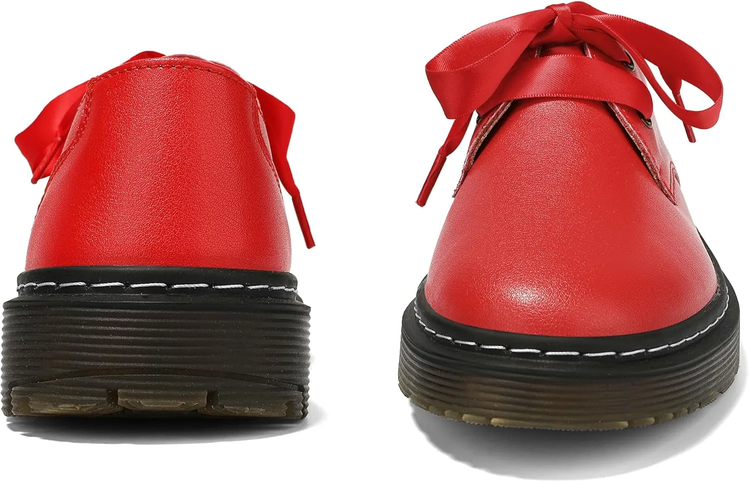 Women's Lace-up Loafers Slip-on Comfortable & Light-Weight Office Dress Shoes