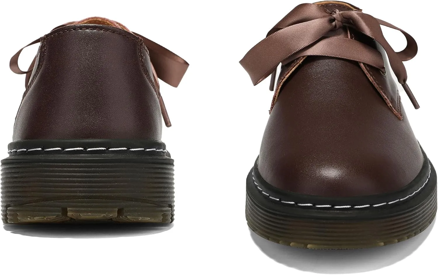 Women's Lace-up Loafers Slip-on Comfortable & Light-Weight Office Dress Shoes
