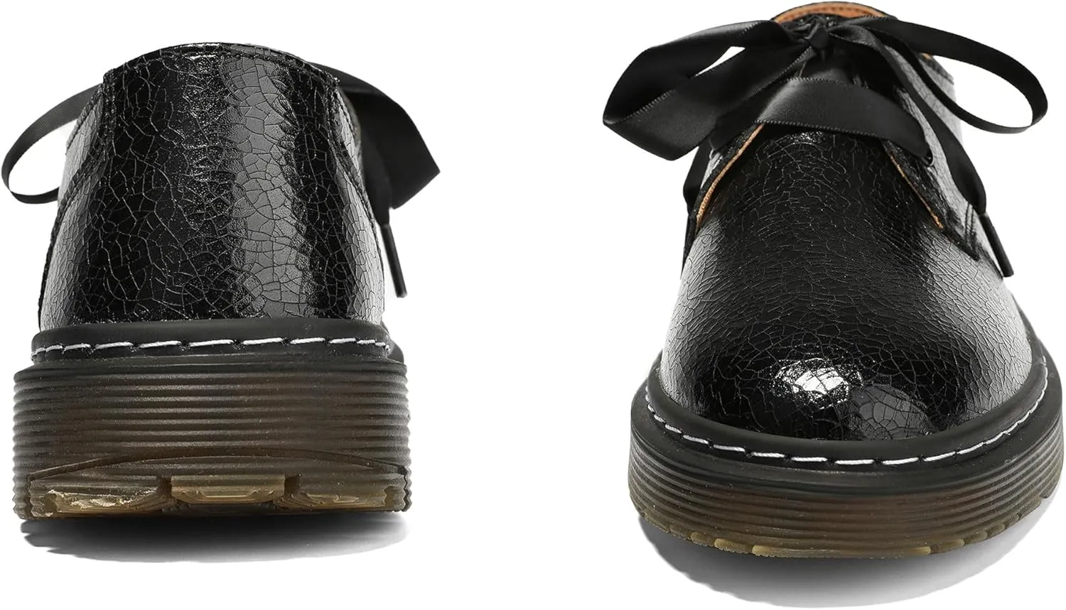Women's Lace-up Loafers Slip-on Comfortable & Light-Weight Office Dress Shoes