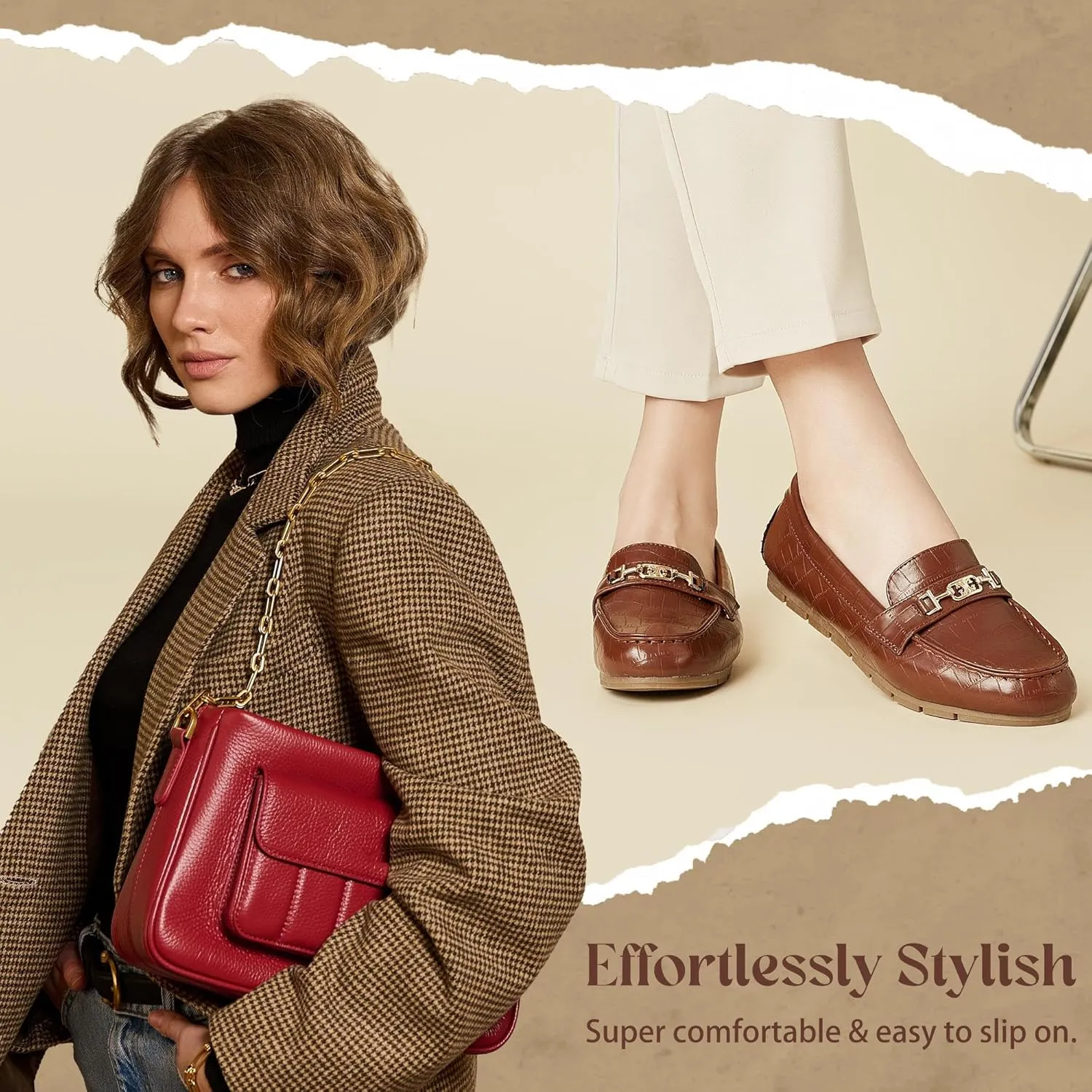 Women’s Loafer Casual On Flat Shoes Classy and Comfortable