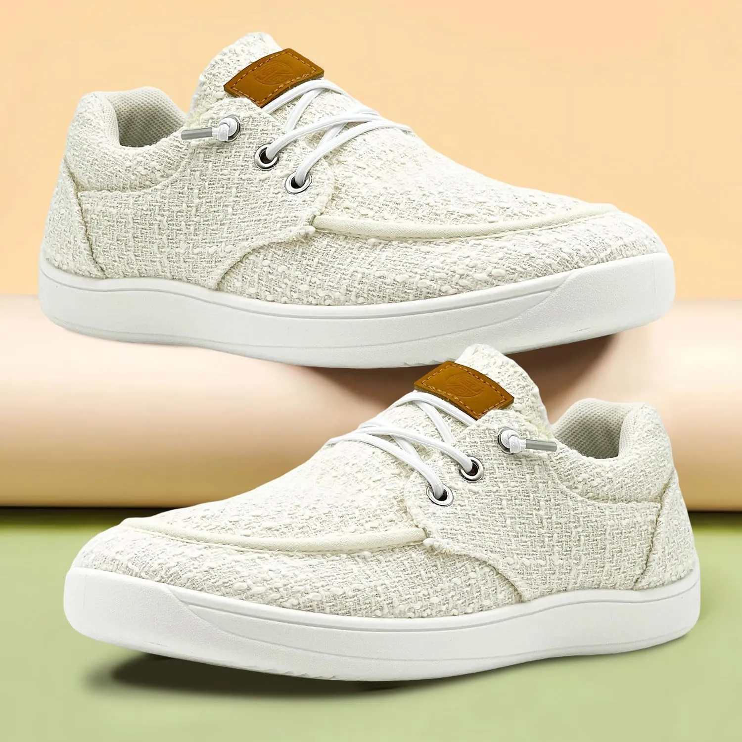 Women's Loafers Slip Ons Shoes Casual Comfortable & Lightweight Canvas Loafers Flats Walking Sneakers, Loafers Size 5.5-Size 12
