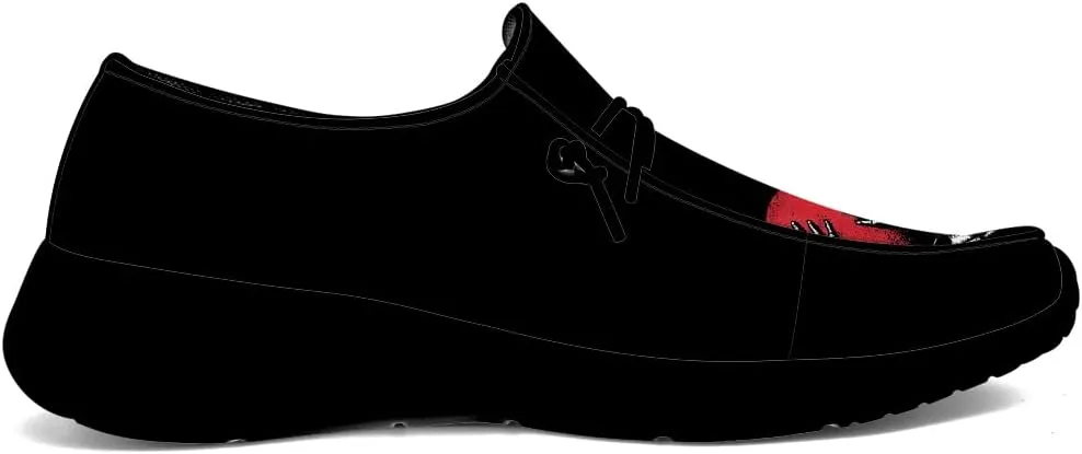 Women's Men's Skull Shoes Slip-on Loafers Causal Shoes Gifts for Men Women