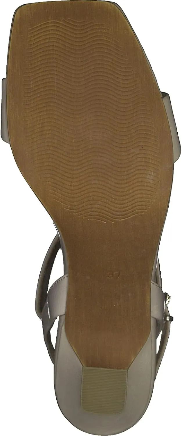 Women's Sandals Block Heel, Soft Feel me Footbed, Ideal for Business and Leisure