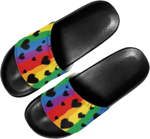Womens Slide Sandals Non-Slip Soft House Slippers Shower Shoes Indoor Slides Bathroom Sandals