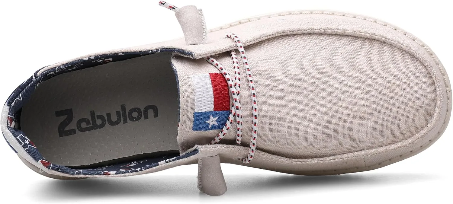 Women's Slip On Loafers Shoes Comfortable Casual Soft Sole Walking Shoes Light-Weight & Machine-Washable