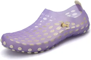 Women's Soft Beach Sandals Pull-On Aerobic Water Shoes