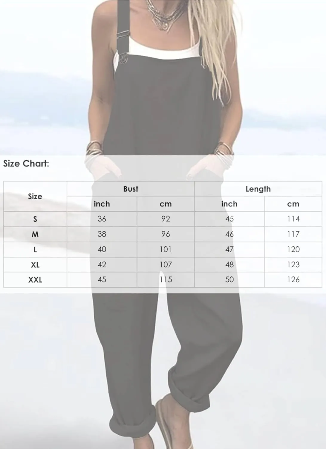Women's Summer Jumpsuits Casual Plain Wide Leg Jumpsuit 2025 Loose Fit Overalls with Pockets for Vacation Wear